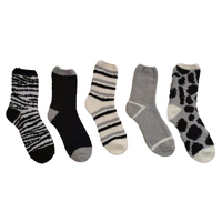 Mode maison chaud sol pantoufle chaussettes femmes confortable dormir moelleux flou chaussette hiver saison épaisse floue chaussette