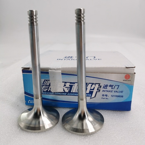 CYPOWER Hot Genuine Spare Parts Maine Ship Boat Intake Exhaust Valve 12159606 for WEICHAI Diesel Engine 226B WP4