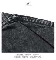 Camiseta Larga de Punto Vintage con Logotipo Personalizado, Lavado Ácido, para Hombre y Mujer, de Alta Calidad, 100% Algodón, Manga Corta, Tallas Grandes, Estampada