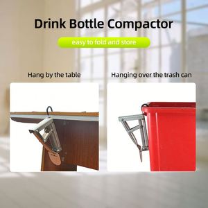 Compactador de Basura Resistente para Latas de Bebidas y Botellas de Plástico, Compactador de Latas de Alta Resistencia, Accesorios para el Hogar - Product Image 5