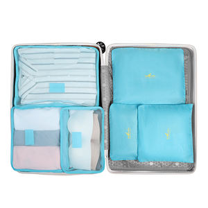 Travelsky <span class=keywords><strong>Set</strong></span> di 6 bagagli organizzatori <span class=keywords><strong>valigia</strong></span> di viaggio sacchetto di immagazzinaggio dell'organizzatore imballaggio cube <span class=keywords><strong>set</strong></span> - Product Image 1