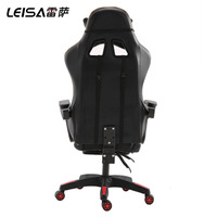 Chaise de bureau ergonomique pivotante Anji Leisa en gros, chaise de jeu de course inclinable avec repose-pieds