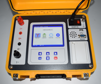 Testeur de résistance en boucle HVD-871 100A avec écran LCD 5,6 pouces et affichage 4,5 chiffres pour le test de résistance de contact des appareils de commutation haute tension et des disjoncteurs