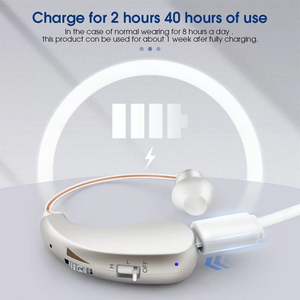 Nuovo Amplificatore Acustico 2026, Apparecchio Acustico Ricaricabile con Riduzione del Rumore, Universale <span class=keywords><strong>per</strong></span> Anziani - Product Image 6