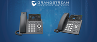 Telefono VoIP Grandstream GRP2612(P/W/G) con IP POE a 3 Linee Cablate LAN per Uso Aziendale, Finanziario o Domestico