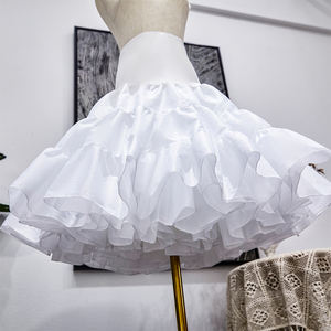 <span class=keywords><strong>Sottogonna</strong></span> Tutu Bianca e <span class=keywords><strong>Nera</strong></span> per Donna, Gonna Soffice in Poliestere 100% per Abiti - Product Image 2