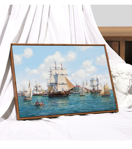 Nhanh Chóng Vận Chuyển Sang Trọng Vải Hộp Phong Cách Hình Ảnh Khung Chất Lượng Cao Floater PS Khung Cho Tường Nghệ Thuật Tranh Sơn Dầu - Product Image 5