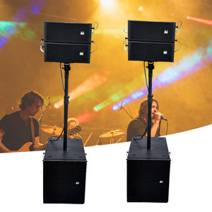 Nhà máy kép 5 inch dòng mảng hệ thống âm thanh với 15inch hoạt động Powered loa siêu trầm Cột loa Set cho DJ Sân khấu tổ chức sự kiện - Product Image 1