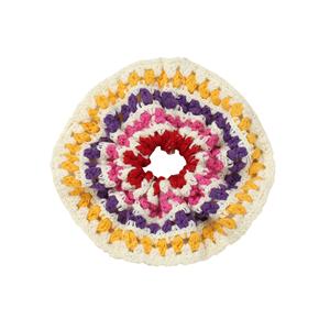 Nuevo Vintage hecho a mano pequeña flor elástica pelo Scrunchies <span class=keywords><strong>para</strong></span> mujer chica dulce Floral ganchillo cuerda <span class=keywords><strong>cabeza</strong></span> lazos accesorios <span class=keywords><strong>para</strong></span> el cabello - Product Image 4