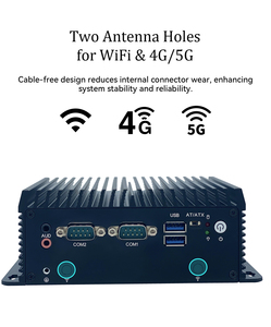 Mini PC điện năng thấp không quạt <span class=keywords><strong>Intel</strong></span> <span class=keywords><strong>Skylake</strong></span> Core i5 6200U 6300U xách tay Máy tính công nghiệp Win10 wind11 Linux Dual Lan Mini PC - Product Image 5