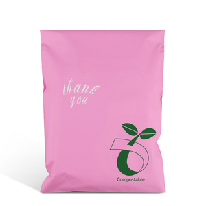 10x13 eco auto sellado verde rojo oro rosa de embalaje de ropa compostables envío correo sobres de correo bolsa - Product Image 2
