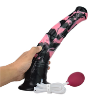 YOCY Factory nueva gran oferta Anal Plug Squirting Horse Dildo eyaculación consolador para mujeres con cuarenta y dos cm de largo