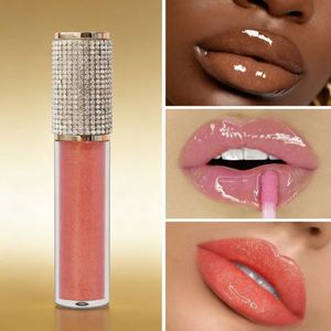 Cosmétiques en gros, logo personnalisé, écran solaire minéral, gloss à lèvres tendance, marque privée, nude, transparent, brillant, scintillant - Product Image 2