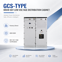 Armoire de commutation basse tension extractible GCS IP30 IP40, Tableau de distribution électrique 400V 660V, Panneau de commande électrique