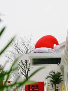 Advertising <strong>Inflatables</strong> <strong>Christmas</strong>-Themed <strong>Inflatable</strong> <strong>Christmas</strong> Hat With Led Lights For Holiday Promotions - Product Image 5