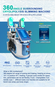 Máquina de Criolipólisis para Adelgazar y Congelar Grasa, Terapia de Criolipólisis, Máquina de Criolipólisis para Uso Doméstico, Máquina de Pérdida de Peso por Criolipólisis - Product Image 6