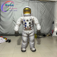 Costumes gonflables adultes cosplay jeu de rôle costume d'astronaute gonflable costume d'astronaute gonflable