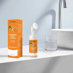 Limpiador Facial de Cúrcuma con Extracto de Limón al por Mayor, Blanqueador, Iluminador, Antiacné, Control de Grasa - Product Image 1