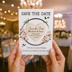 Ensemble de cartes florales en bois personnalisées - Cadeau de remerciement pour les <span class=keywords><strong>invités</strong></span> de <span class=keywords><strong>mariage</strong></span>, souvenir de <span class=keywords><strong>mariage</strong></span>, ensemble de cartes de faveur de <span class=keywords><strong>mariage</strong></span> - Product Image 6