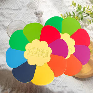 Alfombrilla de goma suave antideslizante para escritorio, impermeable, con aislamiento térmico, para el hogar, cocina, barra y protección de muebles comerciales - Product Image 3