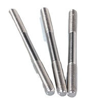 AISI 201 304 304L 316 316L 317L Stainless Steel Stud Bolt Double Threaded Rod Ended Bolt Screw
