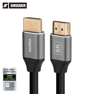 <span class=keywords><strong>Câble</strong></span> <span class=keywords><strong>HDMI</strong></span> en fibre haute qualité OEM, fibre grise 8k 2.1 3D, 48Gbps 60hz, longueur 1m 2m 3m <span class=keywords><strong>4m</strong></span>, - Product Image 3