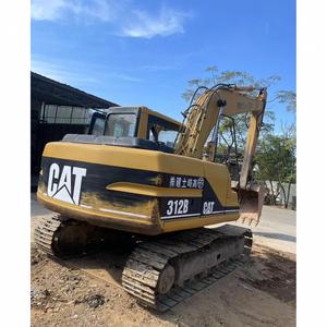 รถขุด CAT 312B มือสอง ขนาด 12 ตัน ใช้งานน้อย ผ่านการตรวจสอบ EPA CE รถขุดตีนตะขาบ Caterpillar CAT 312b สภาพเดิม สีเดิม - Product Image 3