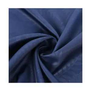 Wholesale Shumei Silk Fabric 100% Polyester Twill Woven Interlining Fabric For Suits Anti-static 152cm Stripe Fabric