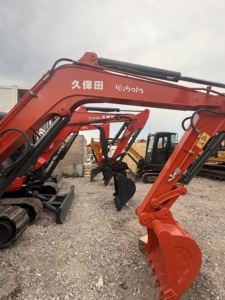 รถขุด KX55 ปี 2023 ใช้งานน้อย ความจุบุ้งกี๋ 5.5 ตัน ชิ้นส่วนไฮดรอลิก KYB สำหรับงานก่อสร้าง ขุดดิน - Product Image 5
