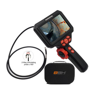 Endoscopio Profesional de Inspección de Motores de Automóviles y Camiones con Pantalla de 5 Pulgadas, Cámara con Zoom, Endoscopio de Video Articulado Bidireccional Portátil OEM - Product Image 1