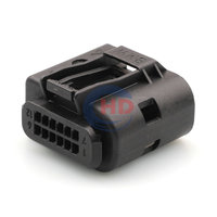 Connecteur de câble de prise de boîtier étanche électrique pour voiture automobile à 12 broches femelle, accessoires 9165781-01 76616-9