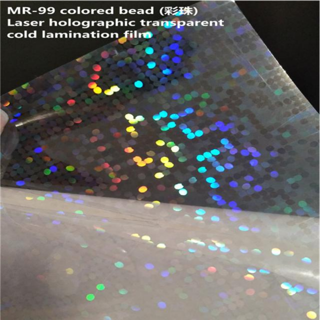 Hot Sale Holographic Overlay Holographic Laminate Film Cold Holographic Laminate Sheet A4 Laminate Sheets