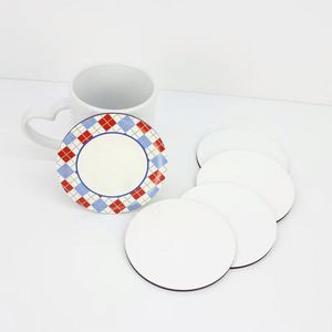 Sous-verres carrés en bois MDF vierges personnalisables pour sublimation, 95 mm, vente en gros - Product Image 5