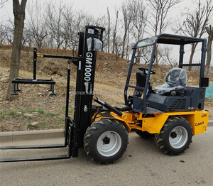 <span class=keywords><strong>GAMA</strong></span> 1 tonne apiculteur chariot élévateur GM1000 avec levier de vitesse latéral et pince moteur Kubota EPA - Product Image 1