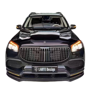 สำหรับ Mercedes-Benz GLS Maybach สภาพใหม่ ชุดแต่งคาร์บอนไฟเบอร์ LD-Style สำหรับดิฟฟิวเซอร์หน้า ชุดแต่งตัวถัง GLS อัพเกรด - Product Image 1
