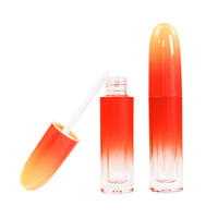 Matériau ABS 3ml en forme de balle Tube de brillant à lèvres vide Tube de rouge à lèvres liquide avec joint à bouchon à vis
