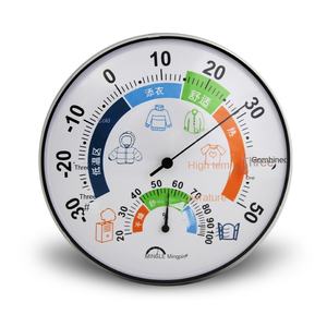 Mingle TH860B <span class=keywords><strong>Bimetal</strong></span> Grande Dial Indoor Dressing Temperatura e Umidade Medidor Personalizado Termômetro Higrômetro OEM Suporte - Product Image 1