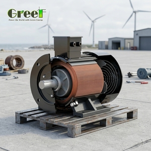 เครื่องกำเนิดไฟฟ้าพลังน้ำแบบแรงดันต่ำ 20 กิโลวัตต์ ประสิทธิภาพสูง ขดลวดทองแดง สำหรับการชลประทานในฟาร์ม - Product Image 4