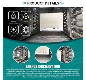 Máquina Innovadora Dos en Uno para Envolver Botellas de PVC con Film Termoencogible para Botellas de Lácteos, Latas de Alimentos, Cajas y Aplicaciones de Empaque Industrial - Product Image 3