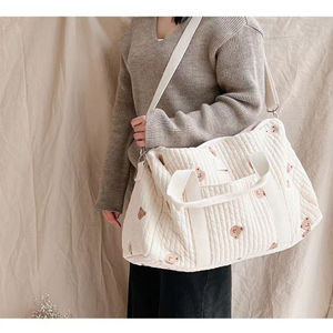 Borsa portabagagli da viaggio per <span class=keywords><strong>pannolini</strong></span> borsa premaman di grande capacità per <span class=keywords><strong>pannolini</strong></span> per neonati Organizer ospedale per mamma trapuntato - Product Image 5