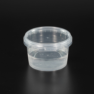 Mới đến phân hủy cao minh bạch PP Vòng thực phẩm lưu trữ Làm xáo trộn rõ ràng <span class=keywords><strong>container</strong></span> trong suốt Deli nhựa <span class=keywords><strong>container</strong></span> - Product Image 4