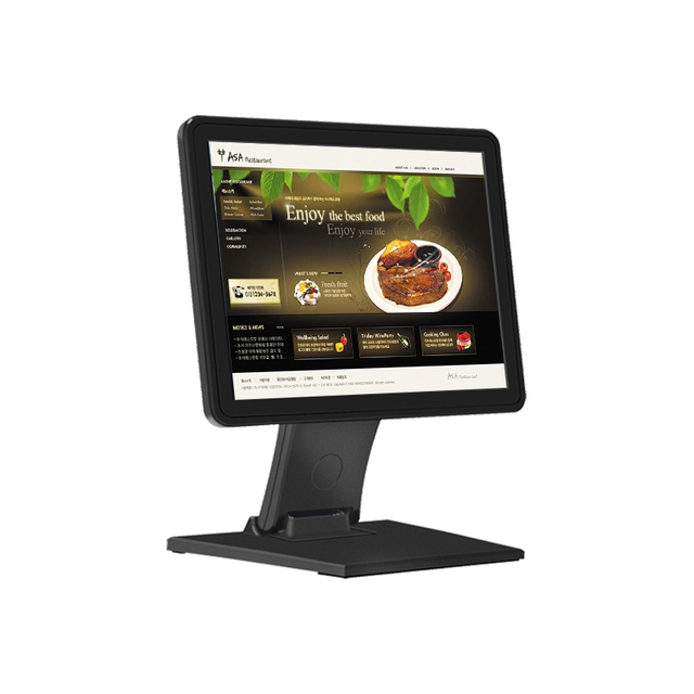 Hot Sale 12" Ordering Machine Desktop Computer Retail Pos Touch Screen Monitor All in One Pos System