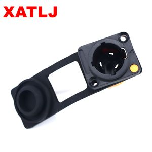 3 P Nylon nhà ở 20A định hướng thẳng 3 pin kết nối đồng điện vào/ra Cáp <span class=keywords><strong>LED</strong></span> Chiếu Sáng Sân khấu Chassis ổ cắm kết nối - Product Image 4