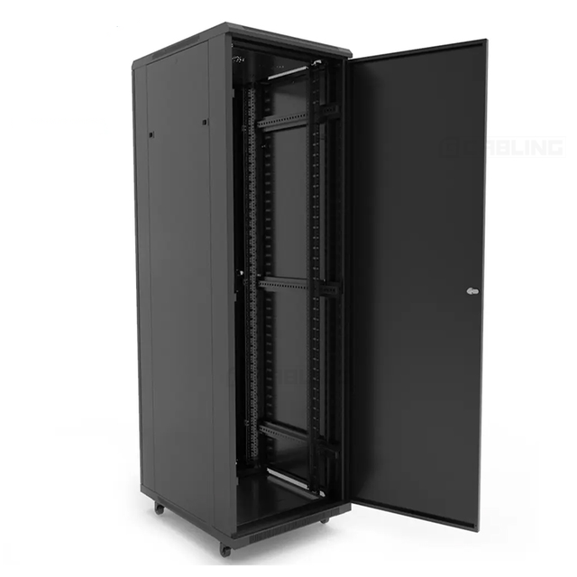 Geteknet SPCC OEM High Performance 24U 29U 32U 38U 42U 47U Data Network Cabinet Server Rack for Data Internet Switches & Servers