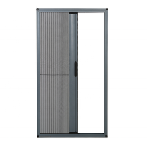 Trackless System <strong>Screen</strong> Window <strong>Door</strong> Aluminum <strong>Frame</strong> Fiberglass <strong>Screen</strong> Trackless Retractable <strong>Screen</strong> <strong>Door</strong> - Product Image 2