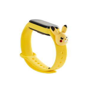 Correa IVANHOE para Xiaomi Mi Band 8 7 6 5 4, pulsera deportiva de silicona, correa de reloj inteligente de dibujos animados para MiBand 4 5 6 7 <span class=keywords><strong>Band7</strong></span>, correas - Product Image 4