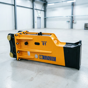 SB81 Box Type Hydraulic Breaker with Core Chisel Components Hammer Engine Motor for Construction and Mining Industries - Product Image 1