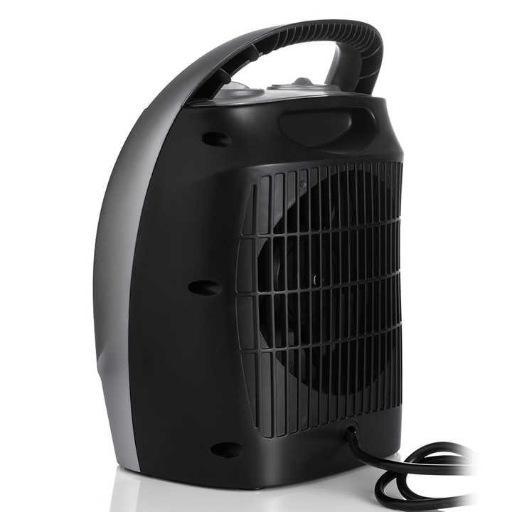 RAF 1500W Perilla de control Termostato ajustable Calentador de ventilador Calentador portátil Calentador eléctrico con apagado de descarga y mango grande