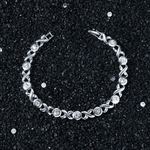 2026 Hot Selling Popular Design Geometric Chain <b>Bracelet</b> Hiphop Style Alloy Gold Silver Plated Men's <b>Bracelets</b> Fashion Jewelry - Product Image 2