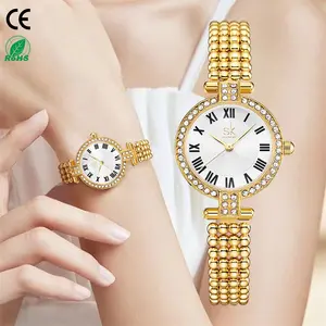 Glisten And Gleam Waterproof Quartz Watches With Stunning Bracelet Straps For Her Female Watch